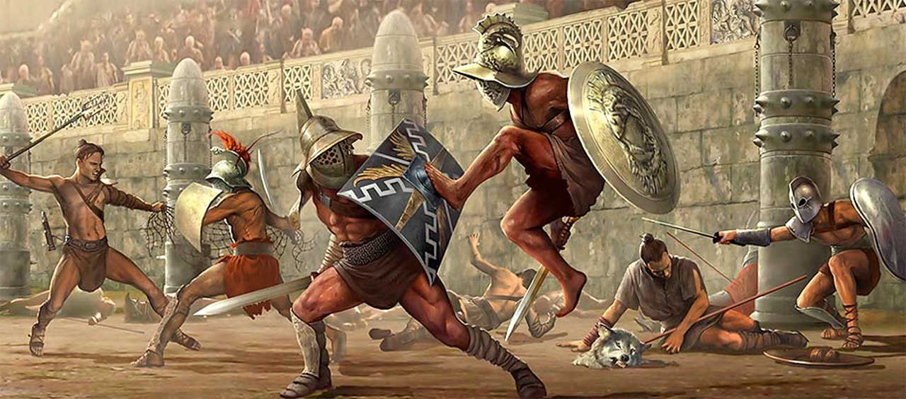 Vegetarian Gladiators