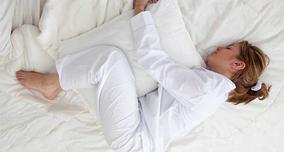 Hugging your pillow while sleeping indicates that you miss someone