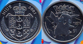 Niue's Pokemon Coins