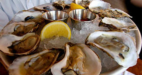 A raw oyster is likely still alive when you eat it.