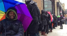 Professional Stander: Stand in Line for Others for $1K a Week